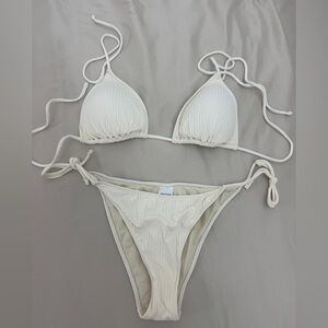 Cream Bikini Swimwear